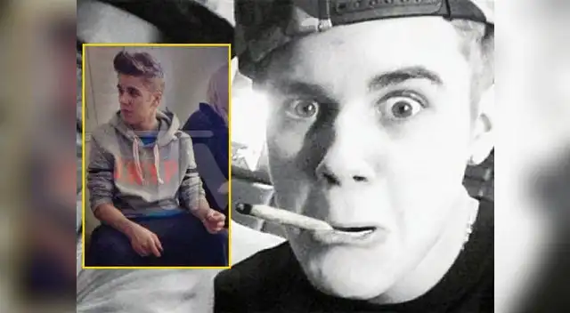 Policía sueca incautó un paquete de marihuana en el bús de Justin Bieber.