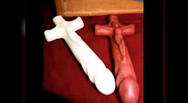 Envian consoladores en forma de crucifijos a curas.