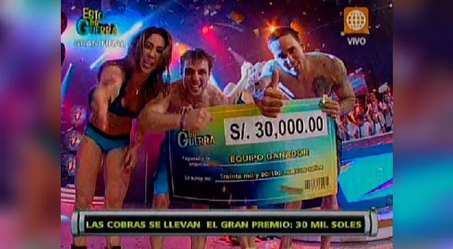 Ayer se realizó la Gran Final de Esto es Guerra.