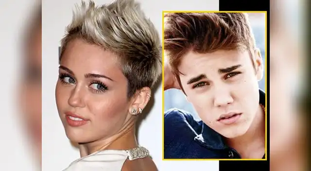 Miley Cyrus y Justin Bieber Miley Cyrus y Justin Bieber