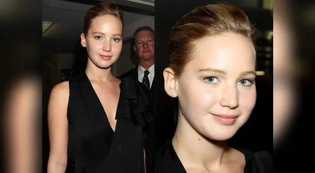Jennifer Lawrence impacta con nude make up en estreno de El Gran Gatsby.
