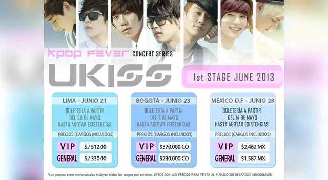 Jóvenes sensación alborotan a fans peruanas.