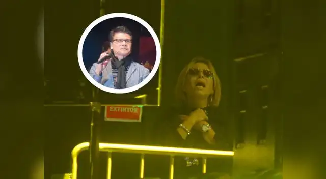 Gisela derramó lágrimas durante concierto de Jesús Adrián romero.