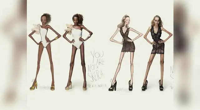 Impactante campaña en Brasil contra la anorexia