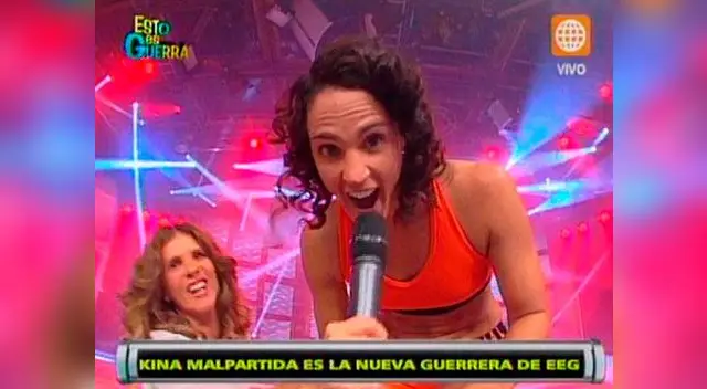 Kina Malpartida emocionada por su ingreso a Esto es guerra.
