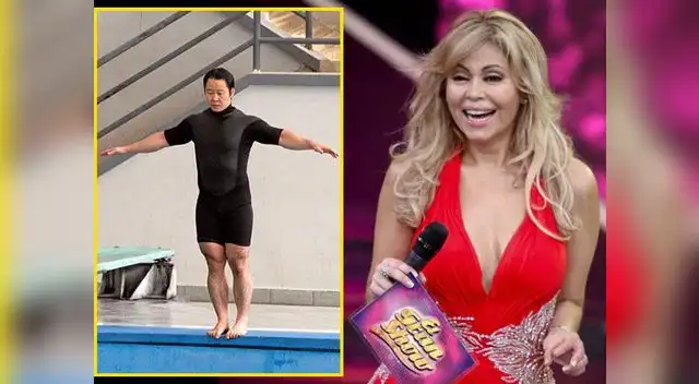 Kenji Fujimori se lanzará a una piscina este sábado para cumplir reto en El Gran Show