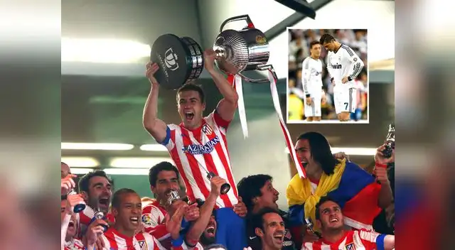 Atlético de Madrid se coronó campeón de la Copa del Rey tras derrotar, después de 14 años, al Real Madrid en el Santiago Bernabéu