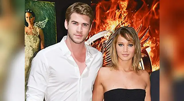 Liam Hemsworth y Jennifer Lawrence en el Festival de Cannes