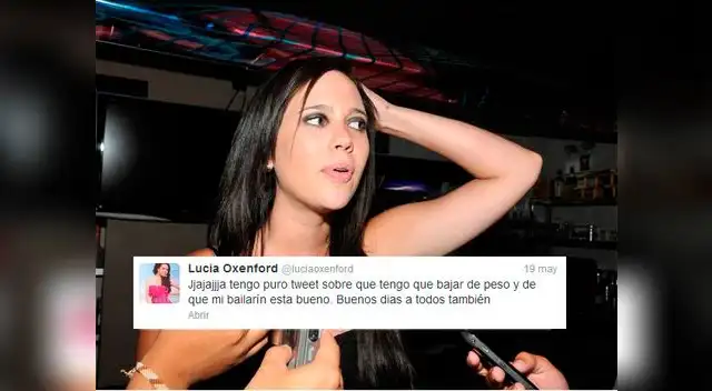 Para El Popular.pe, Lucía la rompió en la pista de baile. 