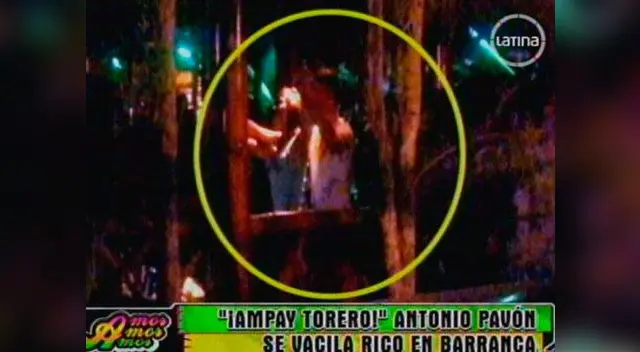 Antonio Pavón en ampay.