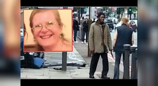 Mujer se enfrentó al asesino de soldado, pese a que este llevaba un chuchillo de carnicero y estaba alterado. 