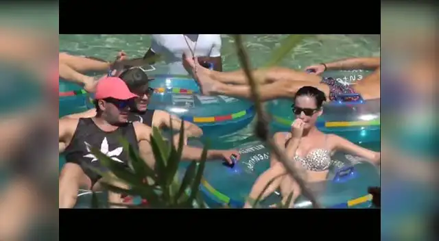 Katy Perry disfruta sus vacaciones en las Bahamas