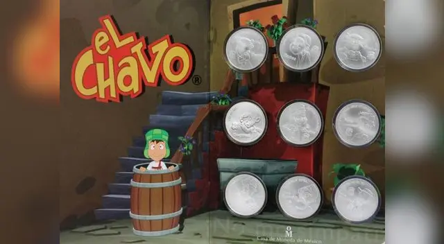 El Chavo en monedas de colección