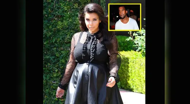 Kim Kardashian le rogó a su pareja Kanye West para que asista a baby shower de su bebé.