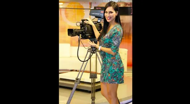 Confiesa que su gran pasión es el periodismo televisivo.