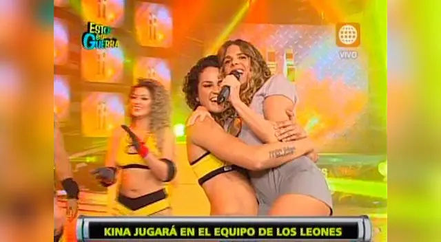 Presa de la emoción levantó en peso a liviana Johanna San Miguel.