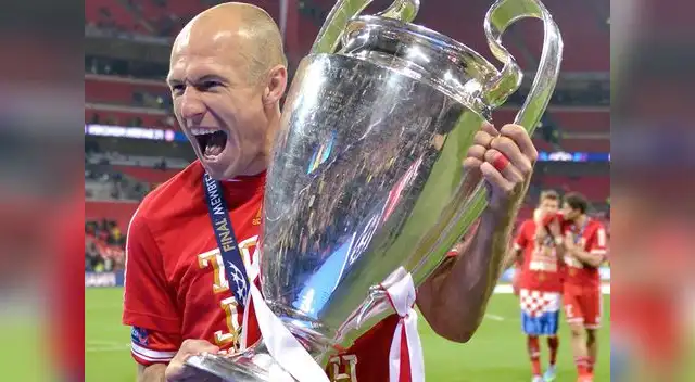 Arjen Robben: Con el título de la Champions League cambié la historia.