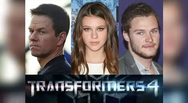 Mark Wahlberg, Nicola Peltz y Jack Reynor.
