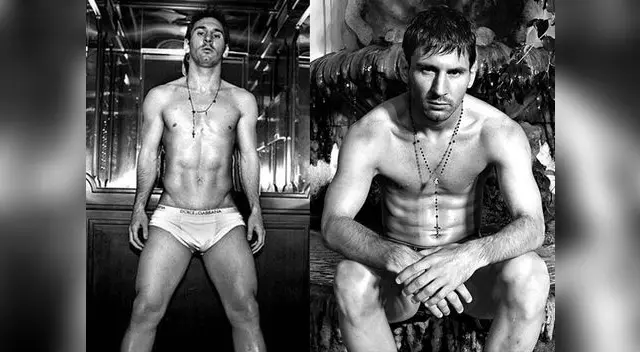 Lionel Messi en ropa interior para Dolce & Gabbana Lionel Messi en ropa interior para Dolce & Gabbana