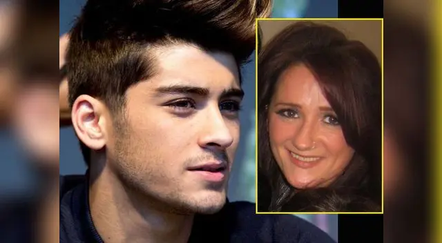 Zyan Malik de One Direction, y su mamá