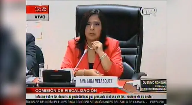 Ana Jara asegura que no usa dinero para campaña secreta a Nadine Heredia.