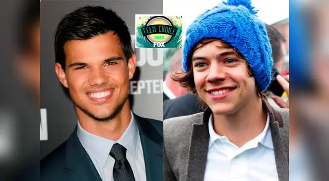 Y ahora Taylor Lautner y Harry Styles disputan uno de los premios disputados de los Teen Choice Awards. Y ahora Taylor Lautner y Harry Styles disputan uno de los premios disputados de los Teen Choice Awards.