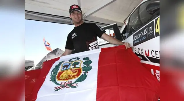Nicolás Fuchs, campeón del Rally de Grecia
