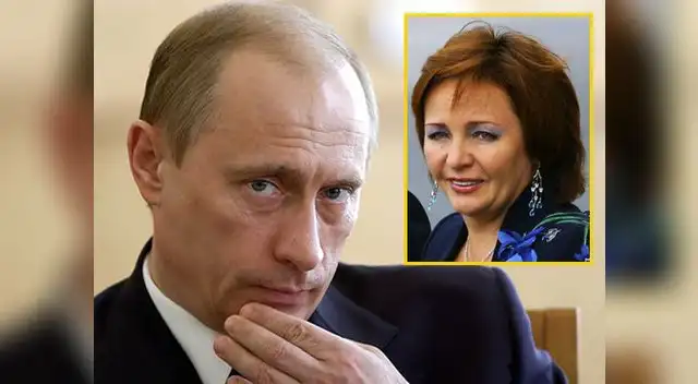 Vladimir Putin y Ludmila Putina de Rusia