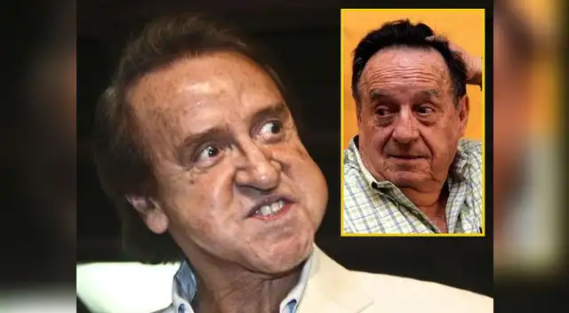 Carlos Villagrán (Quico) y Roberto Gómez Bolaños (Chespirito)