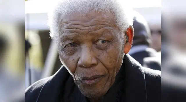 Nelson Mandela, expresidente de Sudáfrica.