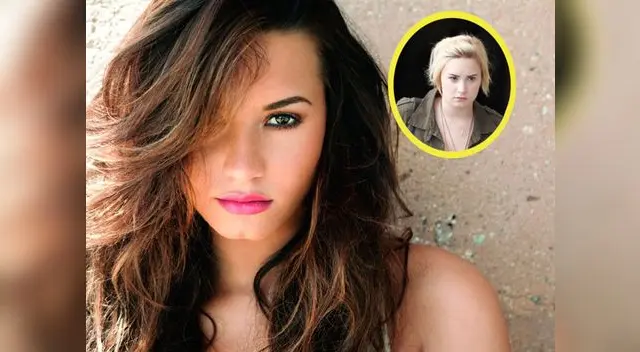 Demi Lovato se cansó del castaño y se cambio a rubio la tonalidad del cabello.