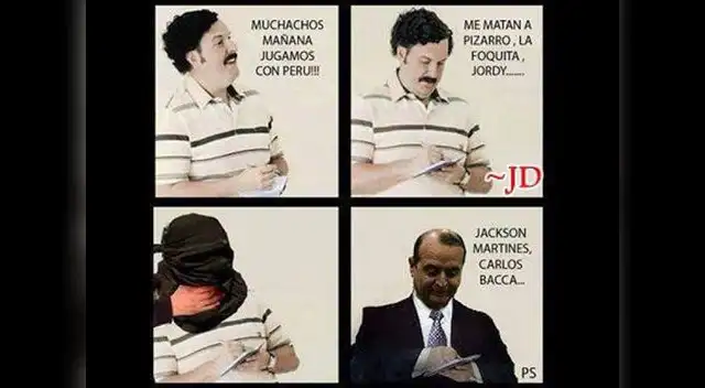Perú - Colombia: memes inundan Facebook y Twitter.