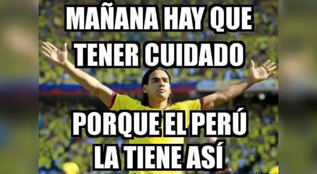 Perú - Colombia: memes inundan Facebook y Twitter.