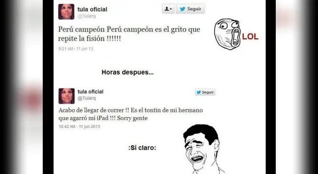 Tula Rodriguez, víctima de los memes