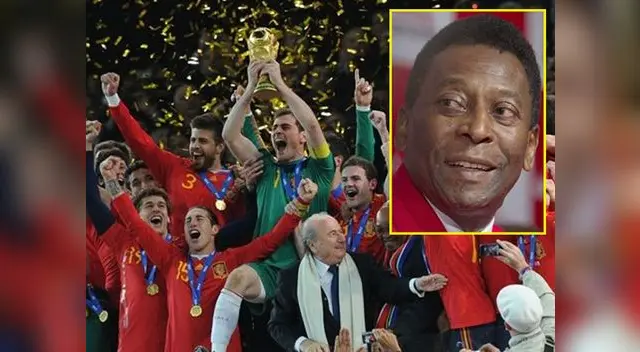 Pelé asegura que España tiene equipo para llegar a la final de la Copa Confederaciones y Brasil 2014