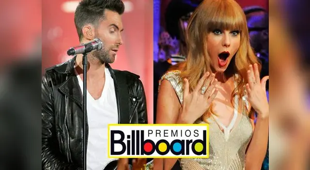 Maroon 5 y Taylor Swift se enfrentan hoy por los premios Billboard. Maroon 5 y Taylor Swift se enfrentan hoy por los premios Billboard.
