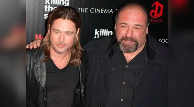 Brad Pitt y James Gandolfini fueron grandes amigos muchos años.
