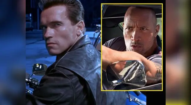 Dwayne Johnson podría reemplazar a Arnold Schwarzenegger en la nueva película de Terminator