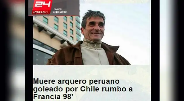 Medio chileno se burla de muerte de ex arquero Julio César Baleriano.