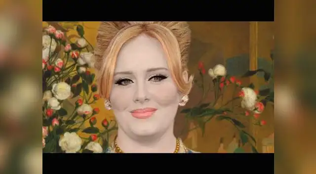 Adele al estilo del Renacimiento