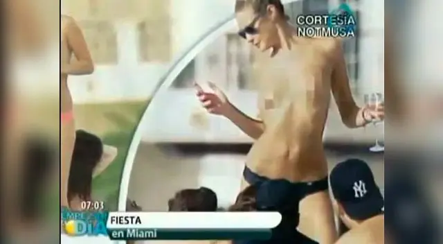 Luis Miguel organizó su fiesta topless.