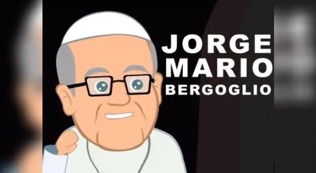 Papa Francisco ya tiene su dibujo animado