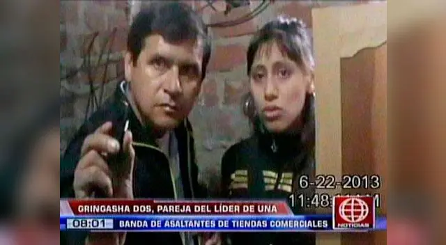 Daniela Cruz Suárez pareja sentimental del líder de una banda de asaltantes de tiendas comerciales.