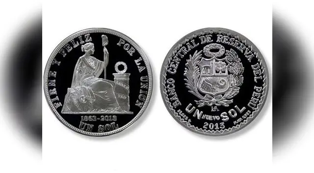 BCR pone en circulación moneda en conmemoración a los 150 años del Sol