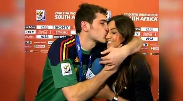 Iker Casillas y su novia Sara Carbonero