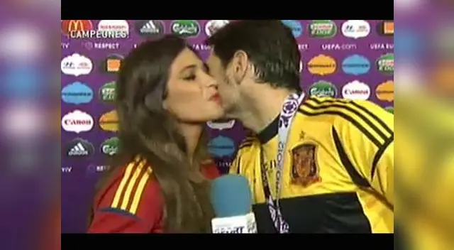 Iker Casillas y su novia Sara Carbonero