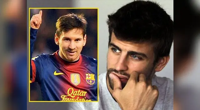 Lionel Messi y Gerard Piqué Lionel Messi y Gerard Piqué