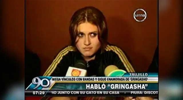 Gringasha confesó que aún ama a su sicario.