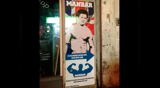 Príncipe Harry es imagen promocional de un bar gay.