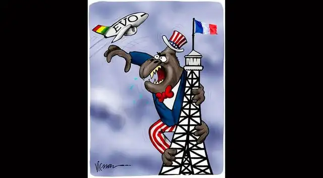 Facebook: Evo Morales y sus memes sobre su viaje.